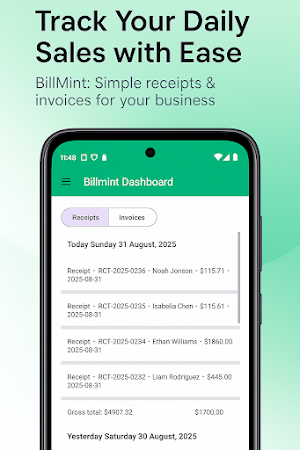 BillMint: Business Records Screenshot 0