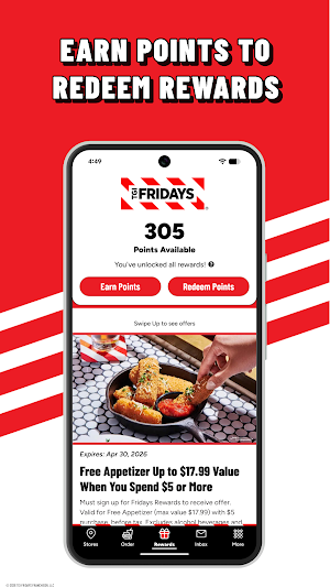 TGI Fridays US Screenshot 2