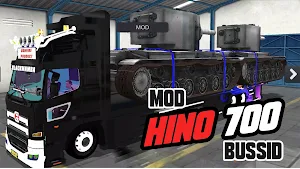 Mod Truck Hino 700 Bussid Screenshot 1