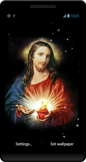 Jesus Christ Live Wallpaper Screenshot 0