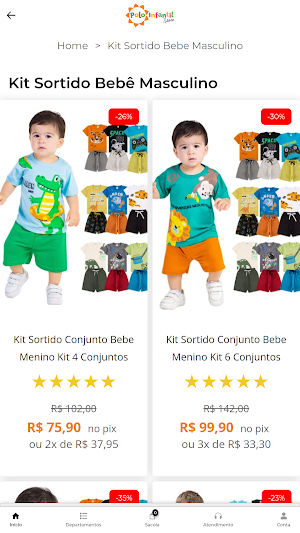 Polo Infantil Store Screenshot 1