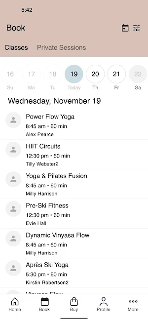 Inspire Studio Verbier Screenshot 1