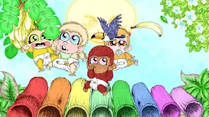 Jungle Jam Kids Games for Toddlers Fun Music Game Screenshot 3