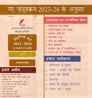 Class 6 Social in Hindi Medium Screenshot 0
