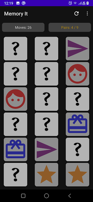 Memory Game - Image matching g Screenshot 0