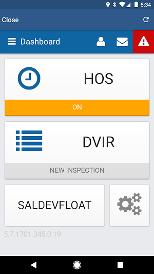 Transflo HOS Screenshot 1