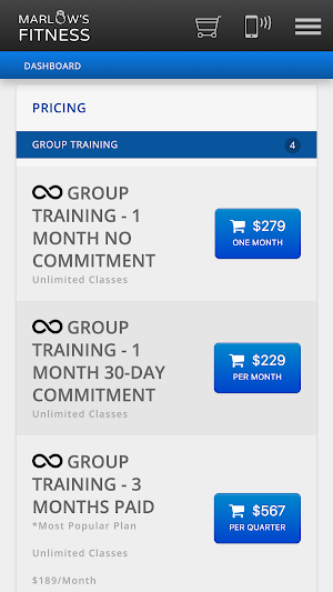 Marlow's Fitness Screenshot 3