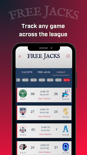 Free Jacks Rugby Screenshot 2