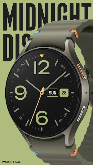 Midnight Display Watch Face Screenshot 2