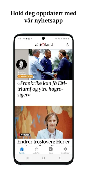 Vårt Land Screenshot 0