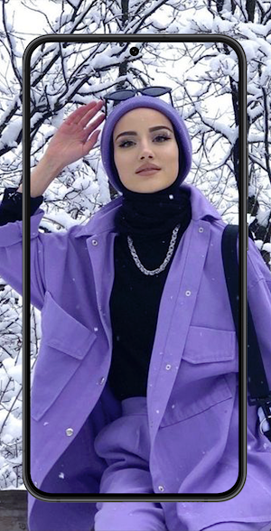 hijab style wallpaper Screenshot 3