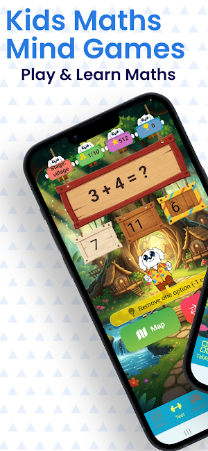 Kids Maths Mind Games Screenshot 0