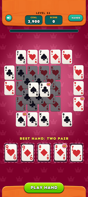 Poker Pile: 3D Stack Sort Screenshot 1