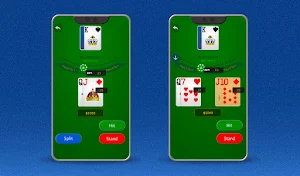 Blackjack card game Screenshot 3