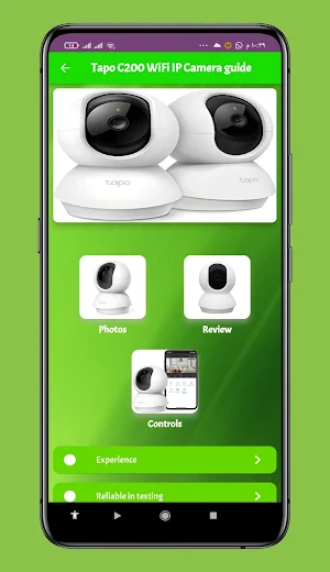 Tapo C200 WiFi IP Camera guide Screenshot 3
