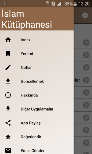 Islam Kütüphanesi Screenshot 1