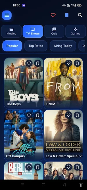 TV Finder : Y Peliculas Series Screenshot 1