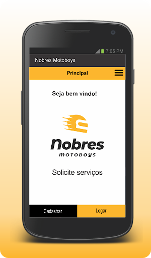 Nobres Motoboys - Cliente Screenshot 1