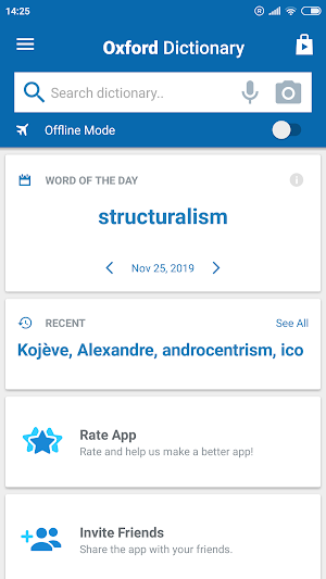 Oxford Dictionary of Critical Theory Screenshot 2