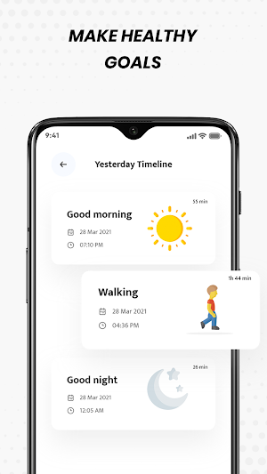 Pedometer King Screenshot 2