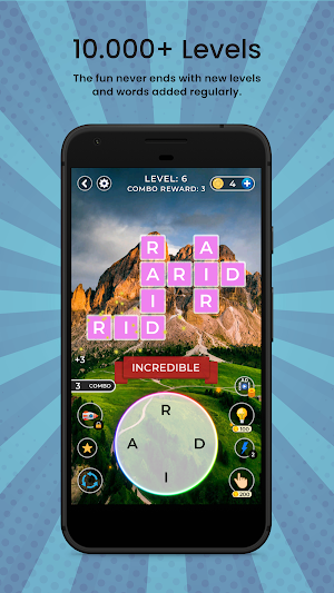 Worderland - Connect Words Screenshot 1