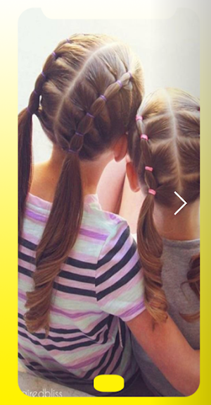 Young girls hairstyles Screenshot 0