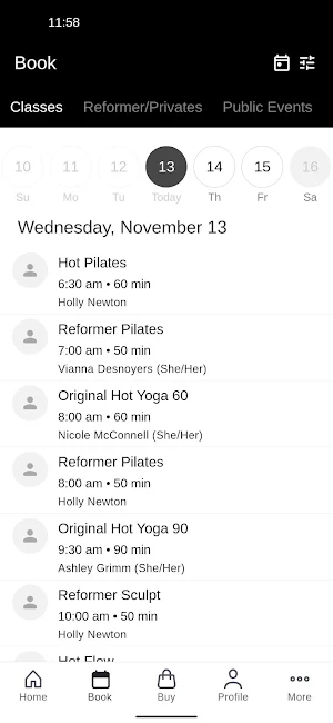 Quantum Yoga & Pilates Screenshot 1