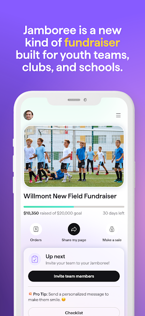 Jamboree Fundraising Screenshot 0