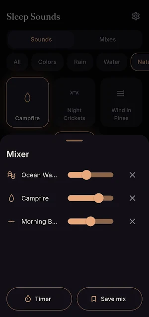 Sleep Sounds & White Noise Screenshot 1