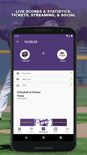 Bellevue Bruins Screenshot 2