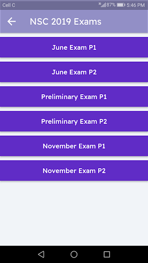 Grade 12 Mathematical Literacy Screenshot 3