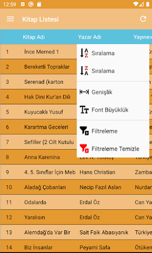 Mobil Kütüphane Screenshot 3