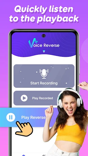 Singing Reverse: Reverse Audio Screenshot 2