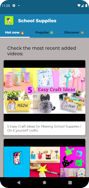 School Supplies DIY Screenshot 3