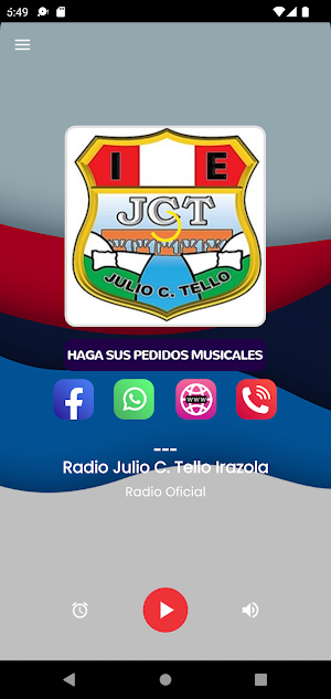 Radio Julio C. Tello Irazola Screenshot 1