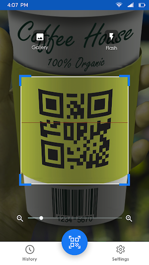 QR Scanner & Barcode Scanner Screenshot 0