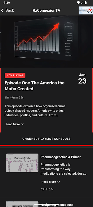 RxConnexionTV Screenshot 1