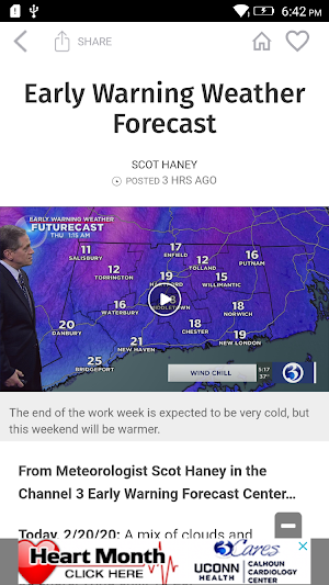WFSB Channel 3 Eyewitness News Screenshot 1