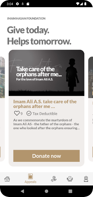 Imam Hasan Foundation Screenshot 1