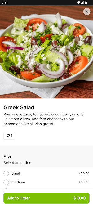 Olives Mediterranean Screenshot 2