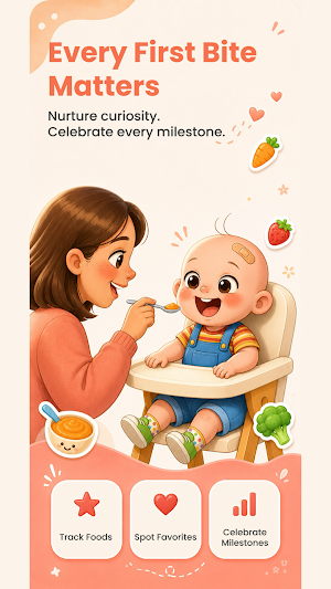 Pippin: BLW Baby Food Tracker Screenshot 0
