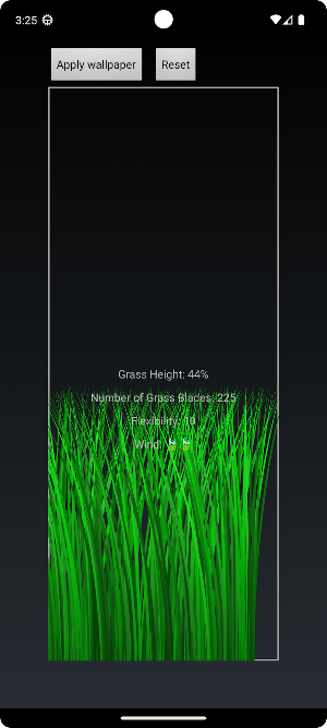 Live grass wallpaper [remix] Screenshot 3