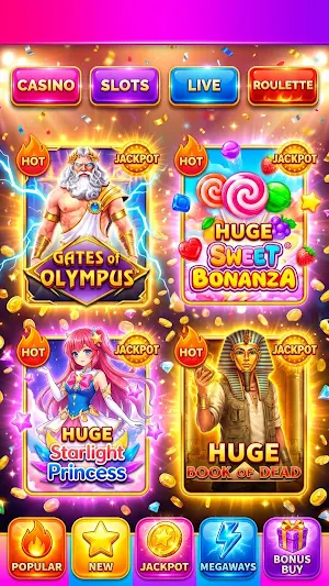 Zeus Casino Screenshot 1