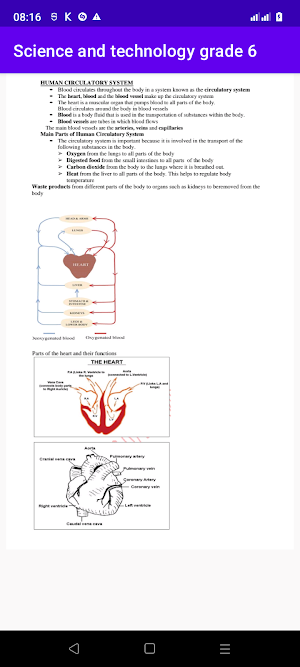 Science and technology grade 6 Screenshot 2