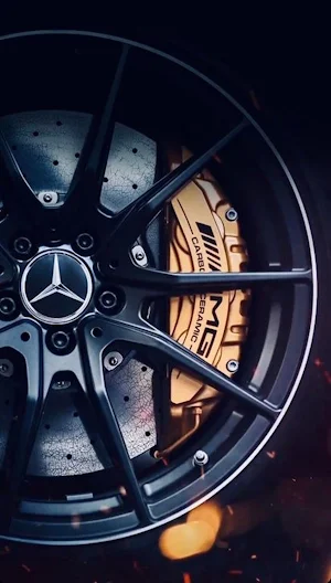 Mercedes AMG Logo Wallpaper 4K Screenshot 2