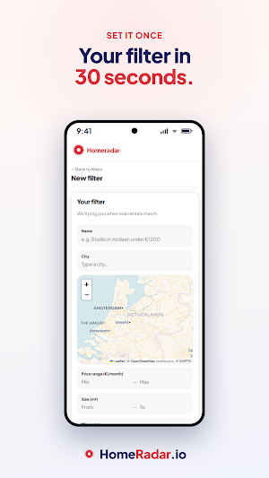 HomeRadar: Dutch Rental Alerts Screenshot 2