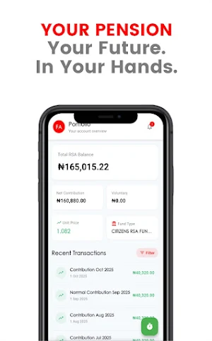 Citizens Pensions Screenshot 1