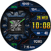AMIRATONA Mod WS44 Watch face