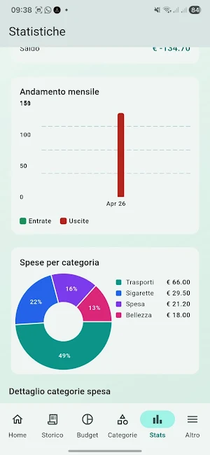 soldIA: Spese e Budget Screenshot 0