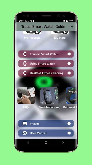 trausi smart watch guide Screenshot 1